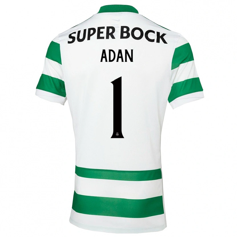 Danxen Criança Camisola Antonio Adan #1 Verde Branco Principal 2025/26 Camisa Brasil