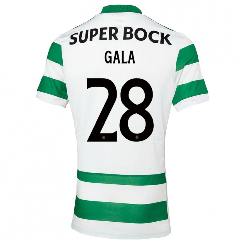 Danxen Criança Camisola Jacynta Gala #28 Verde Branco Principal 2025/26 Camisa Brasil