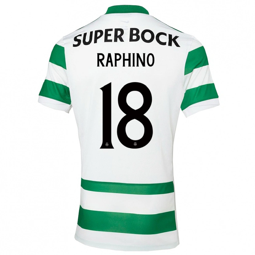 Danxen Criança Camisola Brittany Raphino #18 Verde Branco Principal 2025/26 Camisa Brasil
