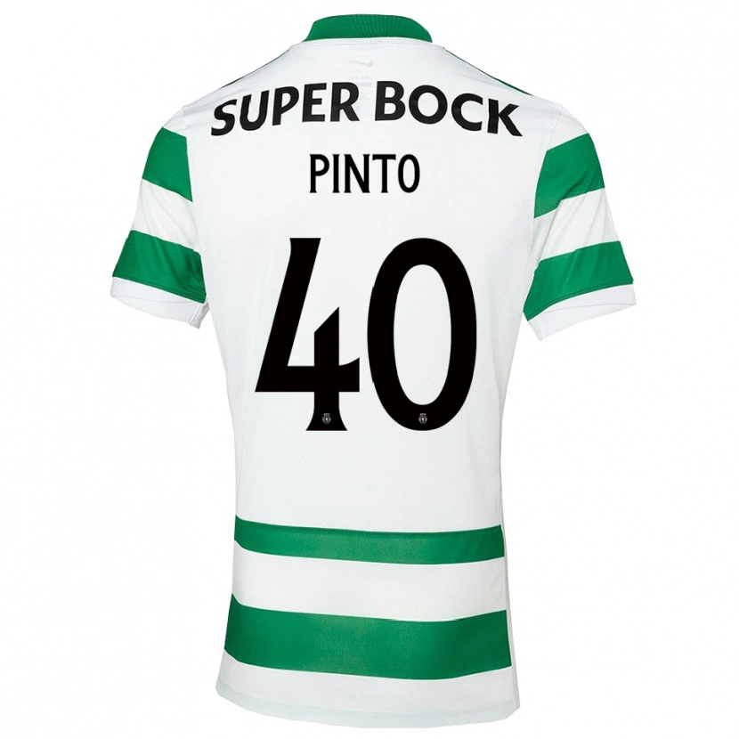 Danxen Criança Camisola Rita Pinto De Almeida #40 Verde Branco Principal 2025/26 Camisa Brasil
