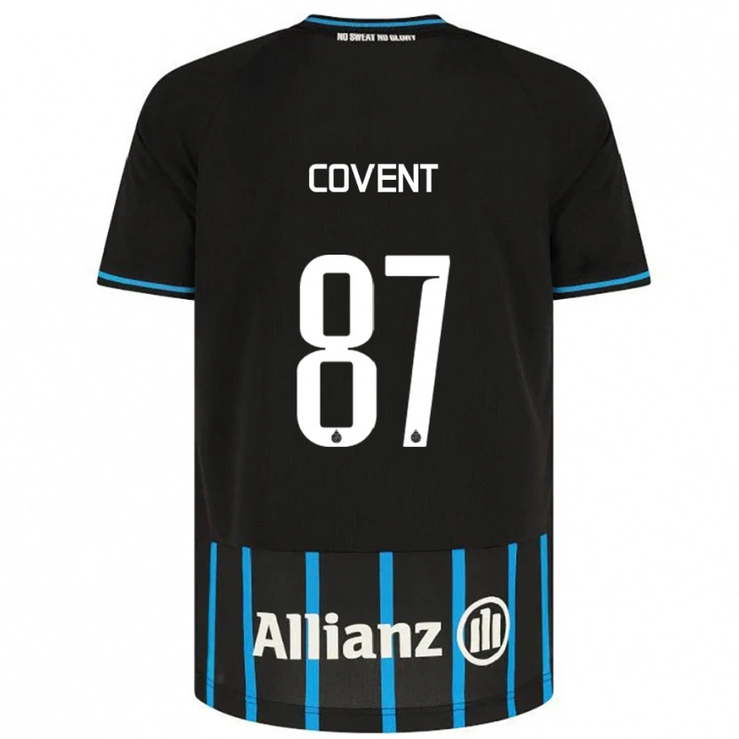 Danxen Criança Camisola Jorijn Covent #87 Preto Azul Principal 2025/26 Camisa Brasil