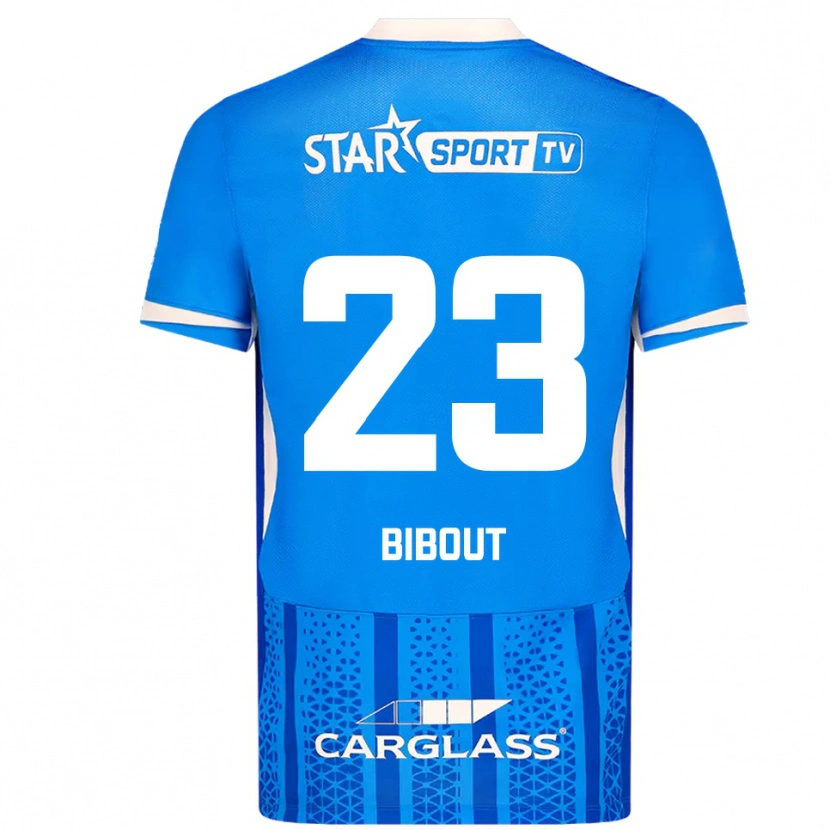Danxen Criança Camisola Aaron Bibout #23 Azul Branco Principal 2025/26 Camisa Brasil