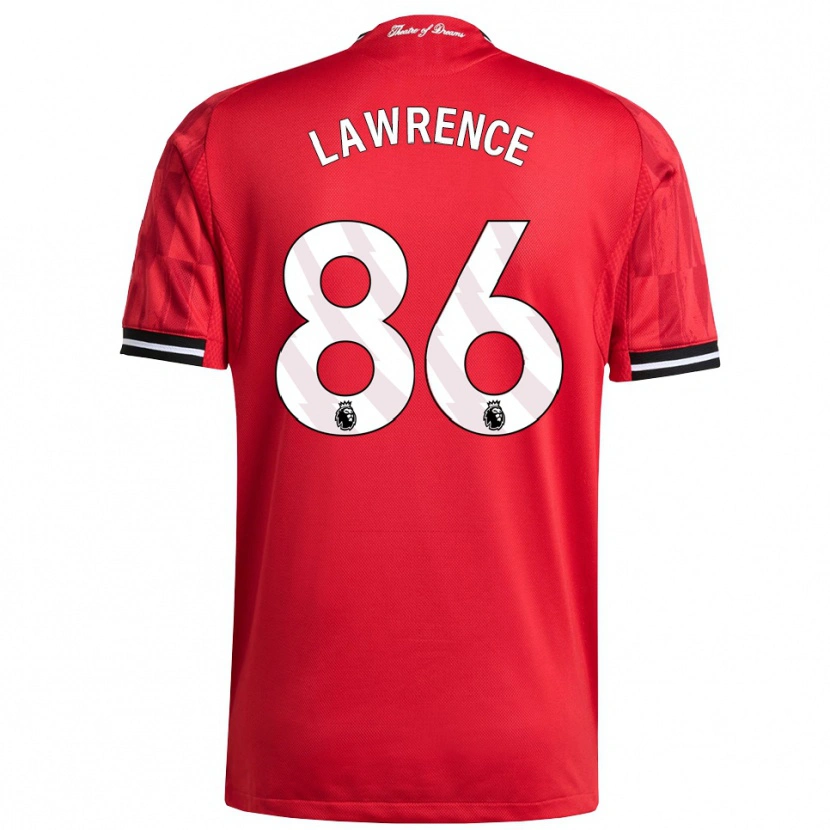 Danxen Criança Camisola Marcus Lawrence #86 Vermelho Preto Branco Principal 2025/26 Camisa Brasil