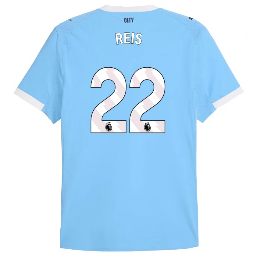 Danxen Criança Camisola Vitor Reis #22 Azul Celeste Branco Principal 2025/26 Camisa Brasil