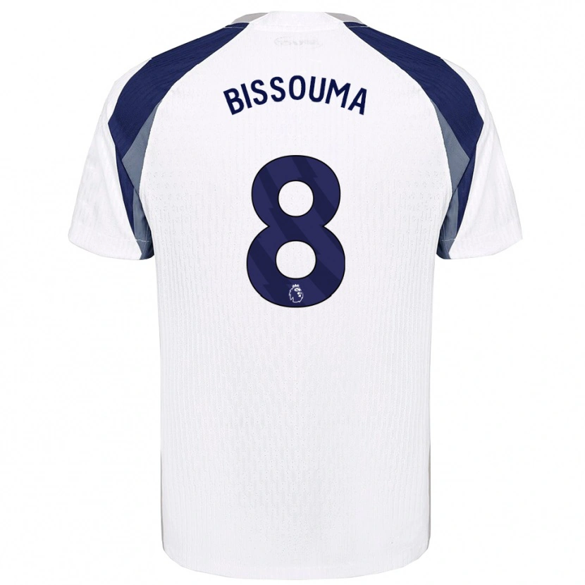 Danxen Criança Camisola Yves Bissouma #8 Branco Marinho Principal 2025/26 Camisa Brasil