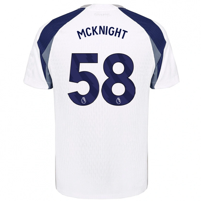 Danxen Criança Camisola Maxwell Mcknight #58 Branco Marinho Principal 2025/26 Camisa Brasil