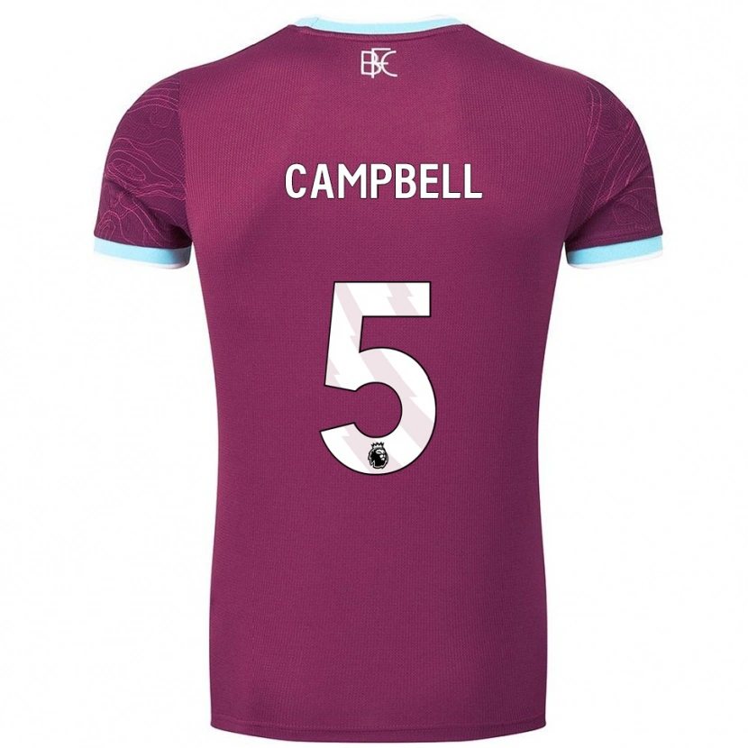 Danxen Criança Camisola Murray Campbell #5 Borgonha Azul Celeste Principal 2025/26 Camisa Brasil