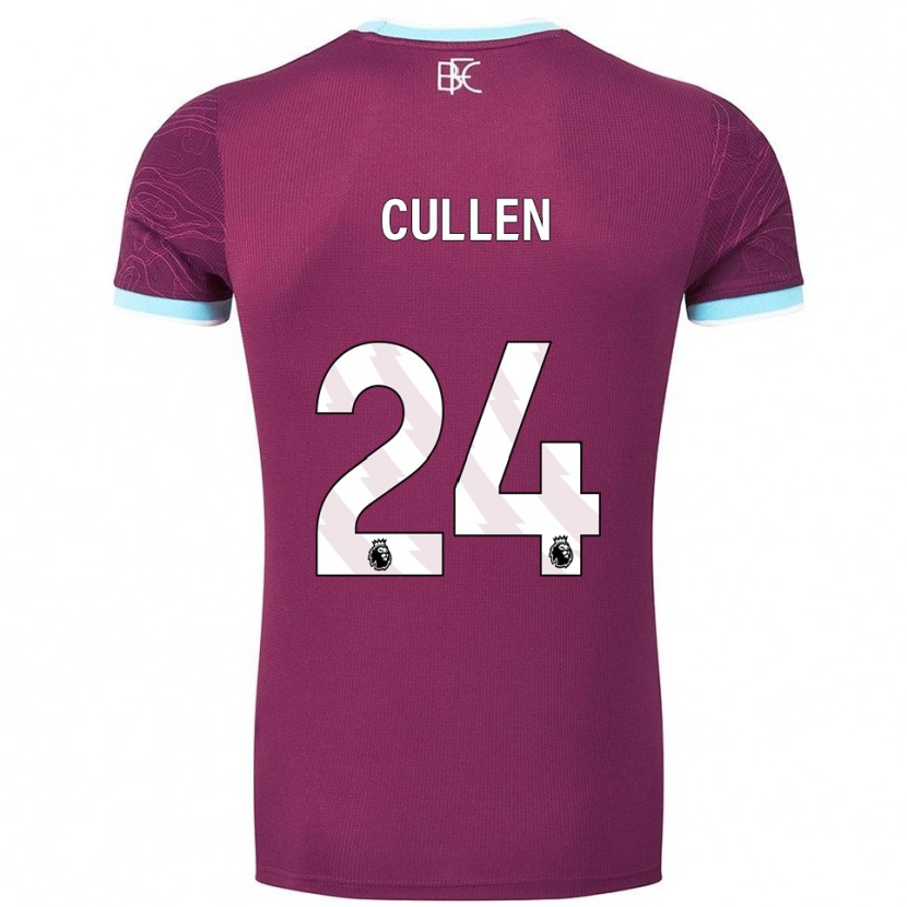 Danxen Criança Camisola Josh Cullen #24 Borgonha Azul Celeste Principal 2025/26 Camisa Brasil
