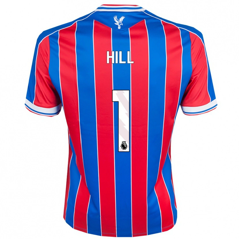 Danxen Criança Camisola Marcus Hill #1 Azul Vermelho Branco Principal 2025/26 Camisa Brasil