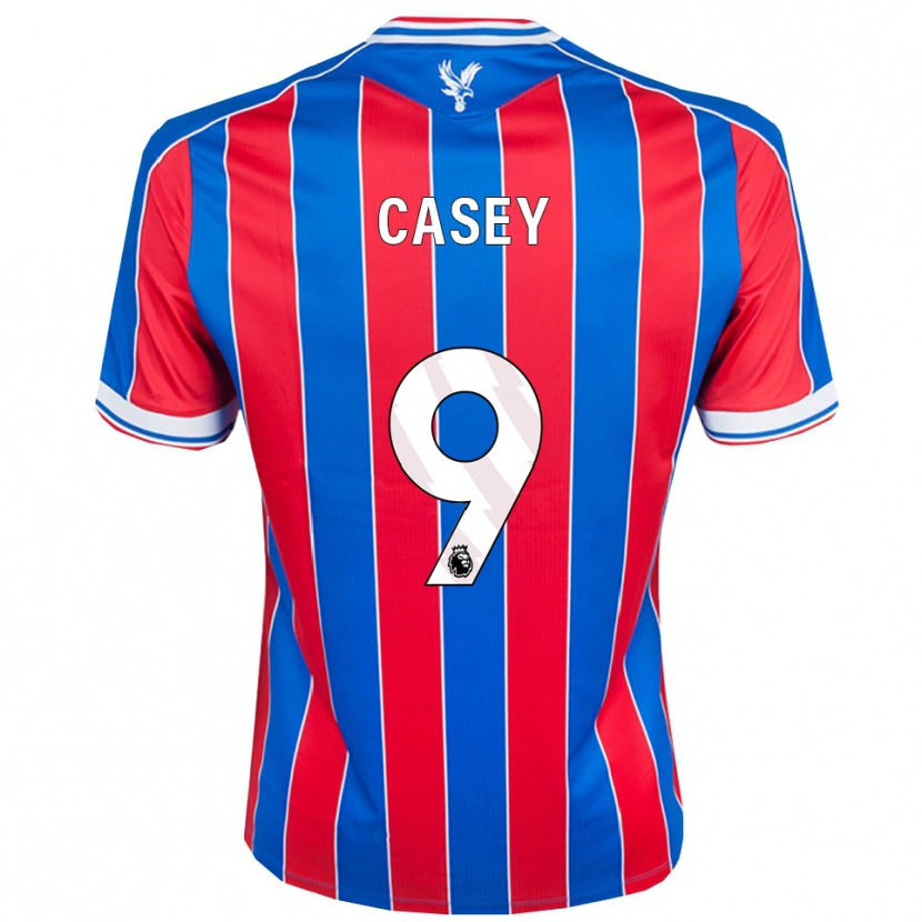 Danxen Criança Camisola Ben Casey #9 Azul Vermelho Branco Principal 2025/26 Camisa Brasil
