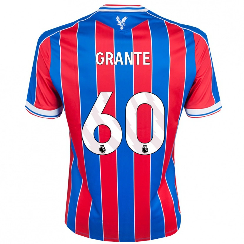 Danxen Criança Camisola Jake Grante #60 Azul Vermelho Branco Principal 2025/26 Camisa Brasil