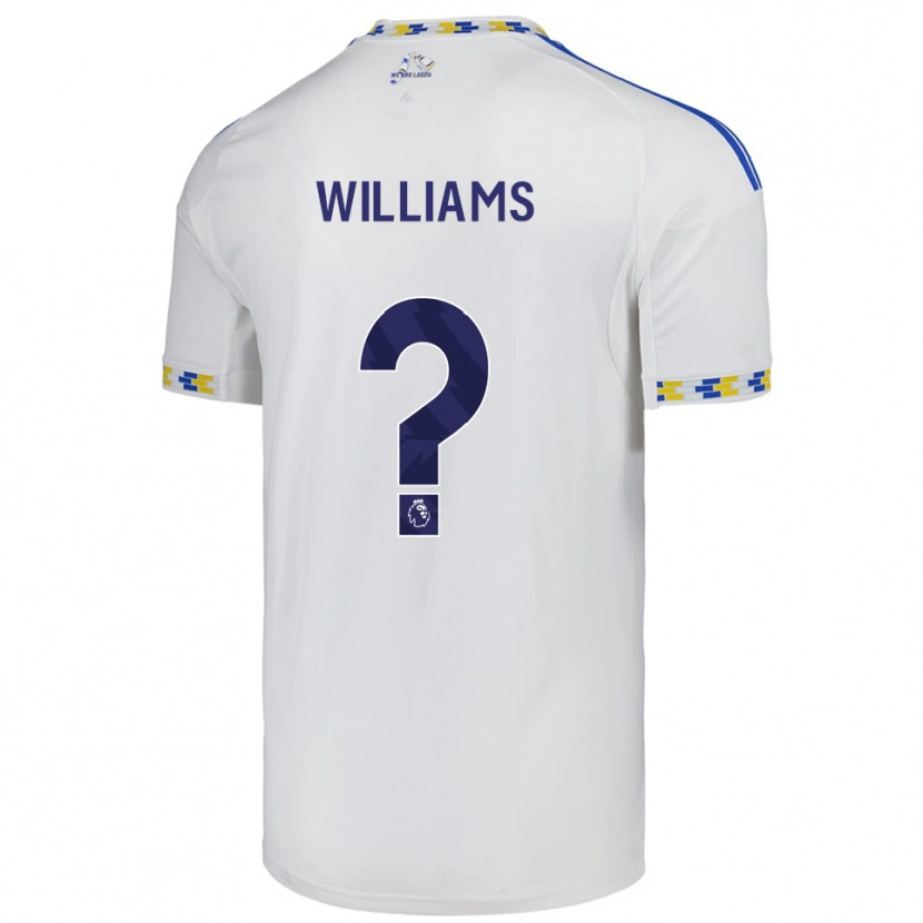 Danxen Criança Camisola Paige Williams #0 Branco Azul Principal 2025/26 Camisa Brasil