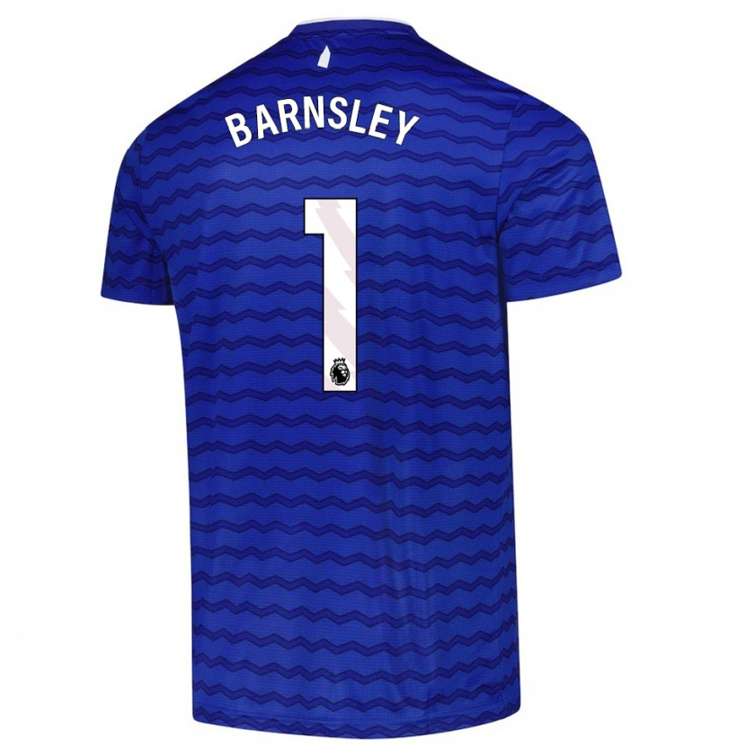 Danxen Criança Camisola Fraser Barnsley #1 Azul Marinho Principal 2025/26 Camisa Brasil