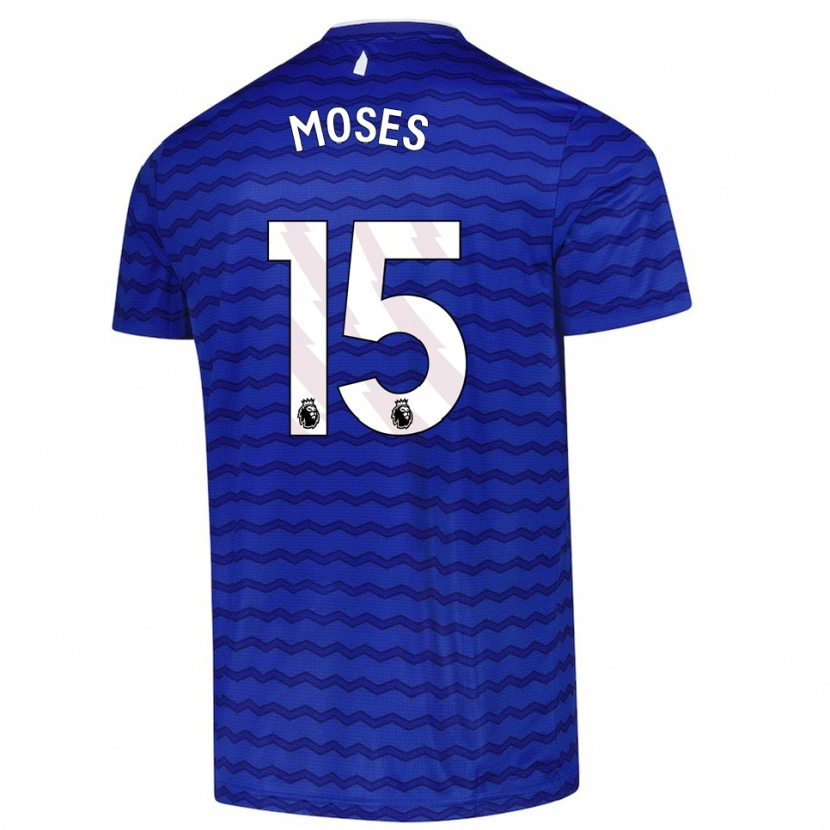 Danxen Criança Camisola Amari Moses #15 Azul Marinho Principal 2025/26 Camisa Brasil