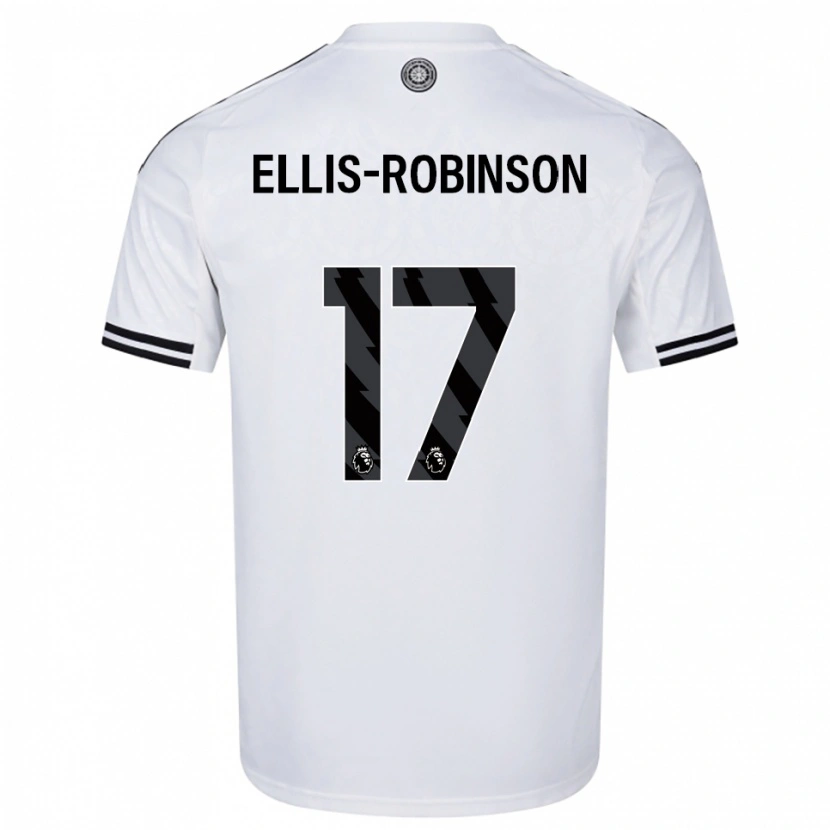 Danxen Criança Camisola Eddie Ellis-Robinson #17 Branco Preto Principal 2025/26 Camisa Brasil