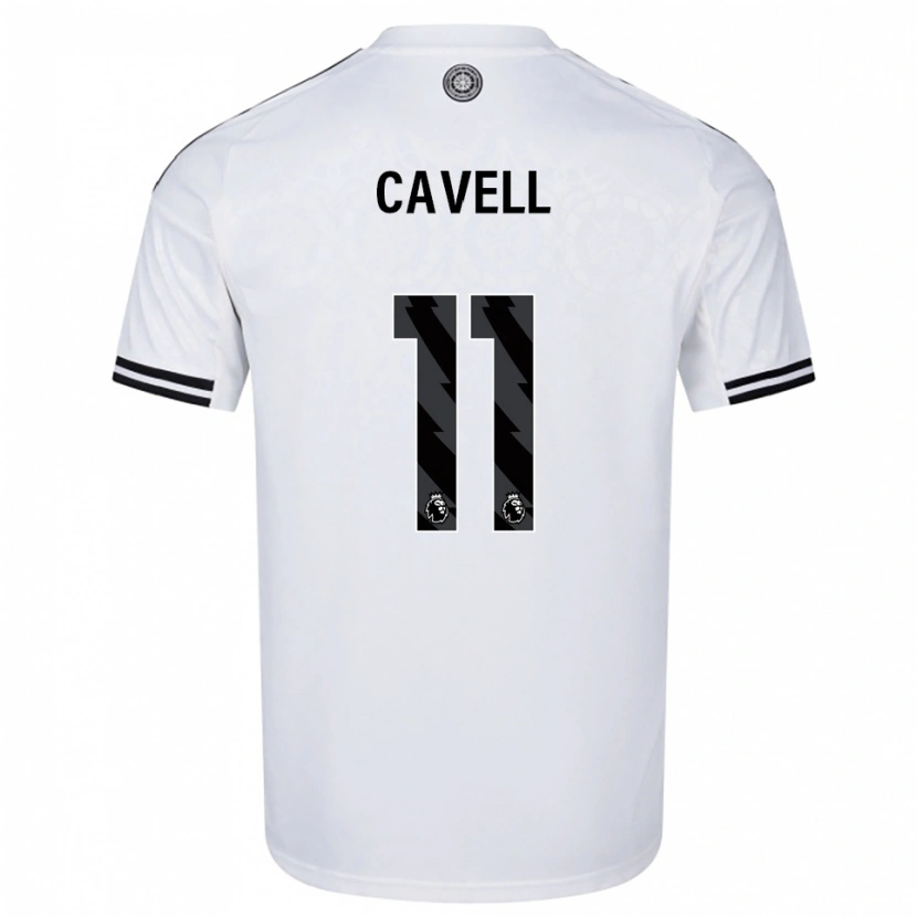 Danxen Criança Camisola Tarrell Cavell #11 Branco Preto Principal 2025/26 Camisa Brasil