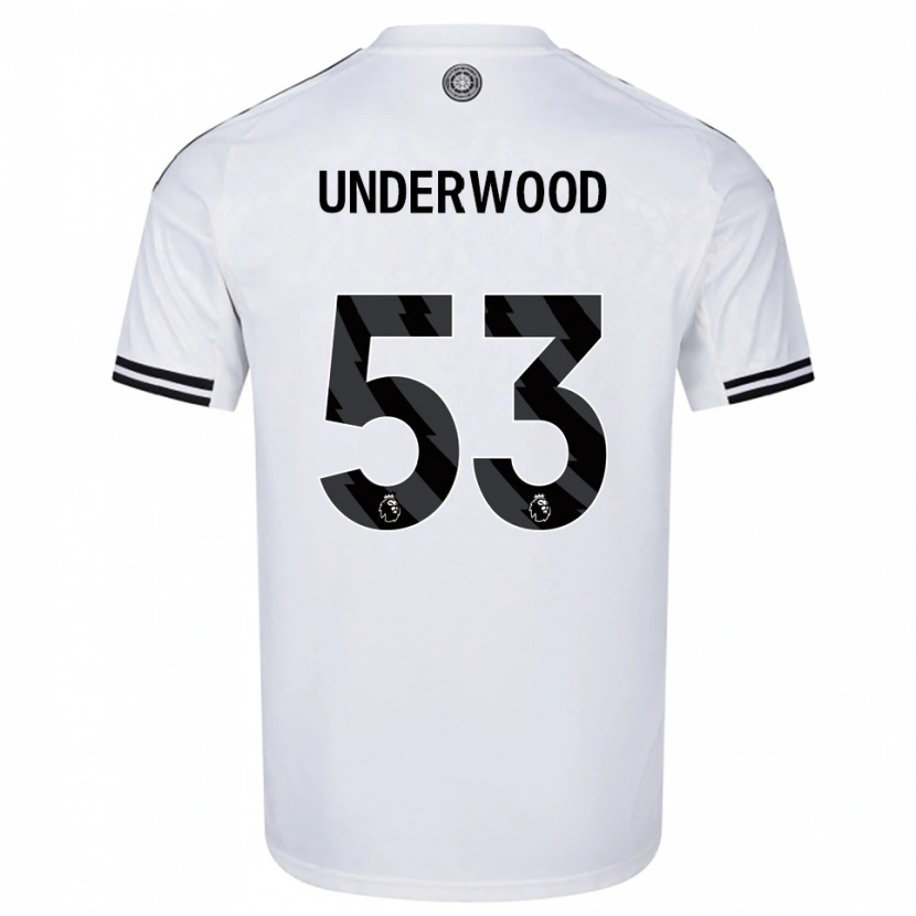 Danxen Criança Camisola Marco Underwood #53 Branco Preto Principal 2025/26 Camisa Brasil