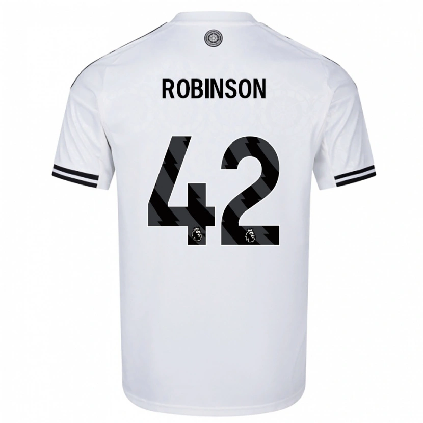 Danxen Criança Camisola Charlie Robinson #42 Branco Preto Principal 2025/26 Camisa Brasil