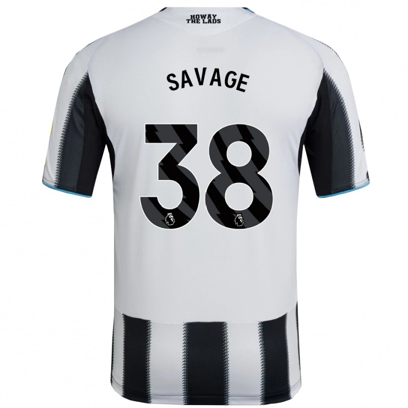 Danxen Criança Camisola Remi Savage #38 Preto Branco Principal 2025/26 Camisa Brasil