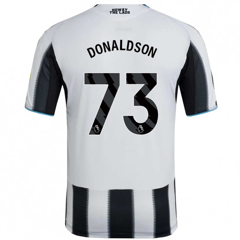 Danxen Criança Camisola Josh Donaldson #73 Preto Branco Principal 2025/26 Camisa Brasil