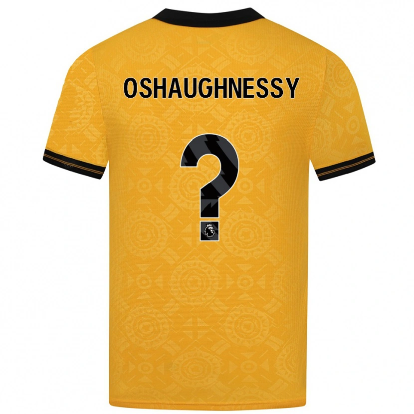 Danxen Criança Camisola Joe Oshaughnessy #0 Amarelo Preto Principal 2025/26 Camisa Brasil
