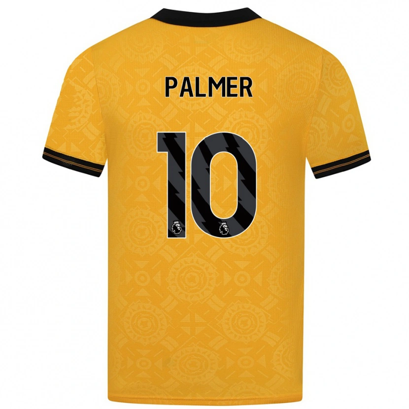 Danxen Criança Camisola Jamila Palmer #10 Amarelo Preto Principal 2025/26 Camisa Brasil