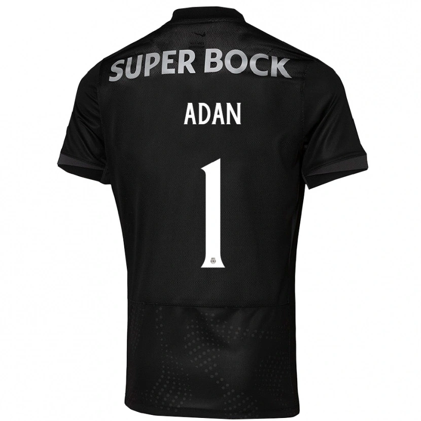 Danxen Criança Camisola Antonio Adan #1 Preto Branco Alternativa 2025/26 Camisa Brasil