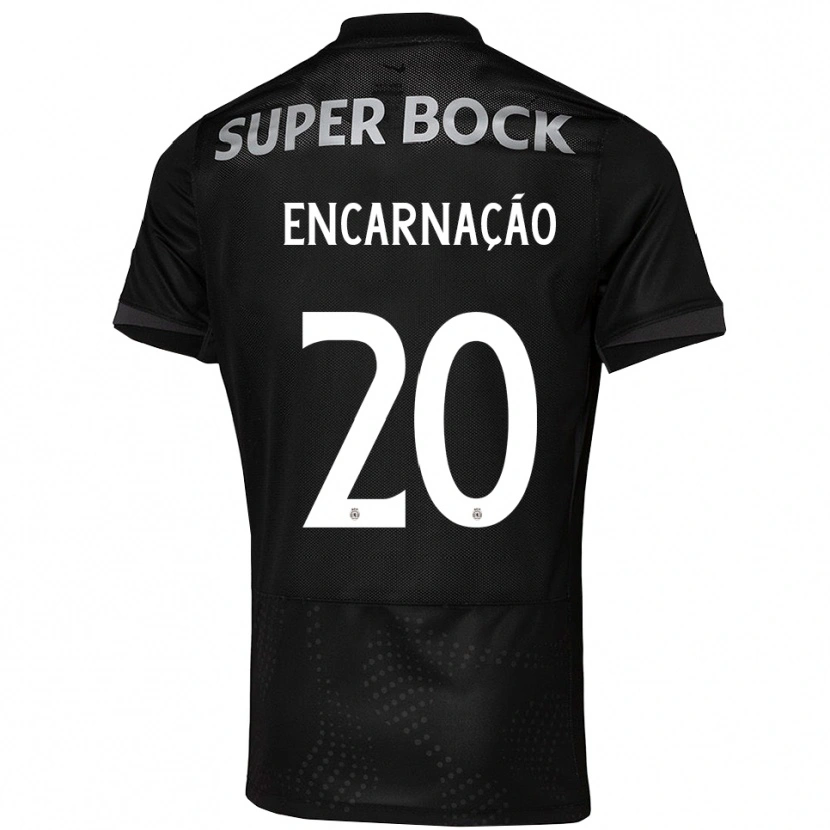 Danxen Criança Camisola Telma Encarnação #20 Preto Branco Alternativa 2025/26 Camisa Brasil