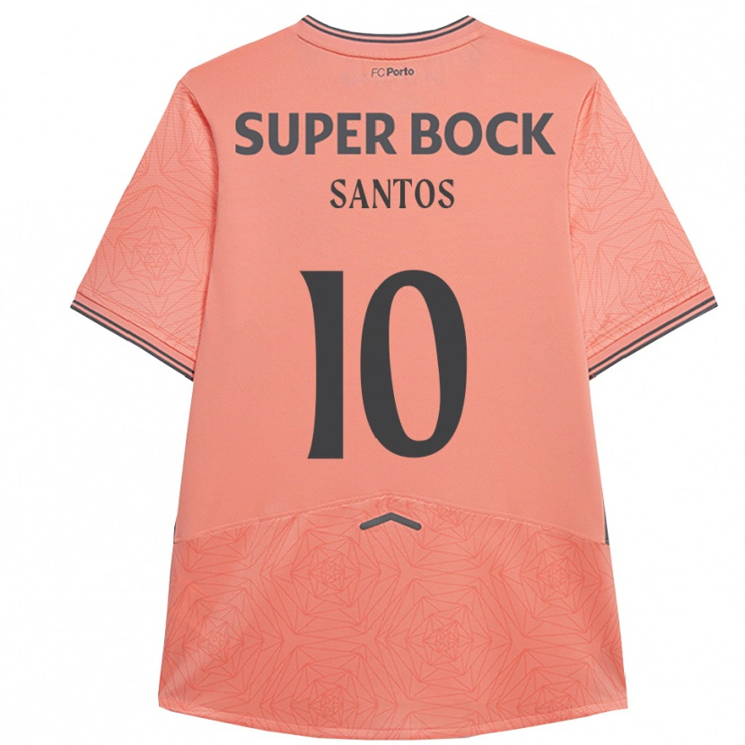 Danxen Criança Camisola Gonçalo Santos #10 Rosa Marinho Alternativa 2025/26 Camisa Brasil
