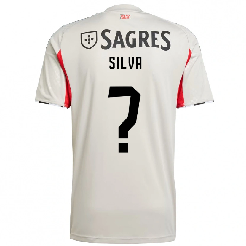 Danxen Criança Camisola Cassiano Silva #0 Branco Sujo Vermelho Alternativa 2025/26 Camisa Brasil