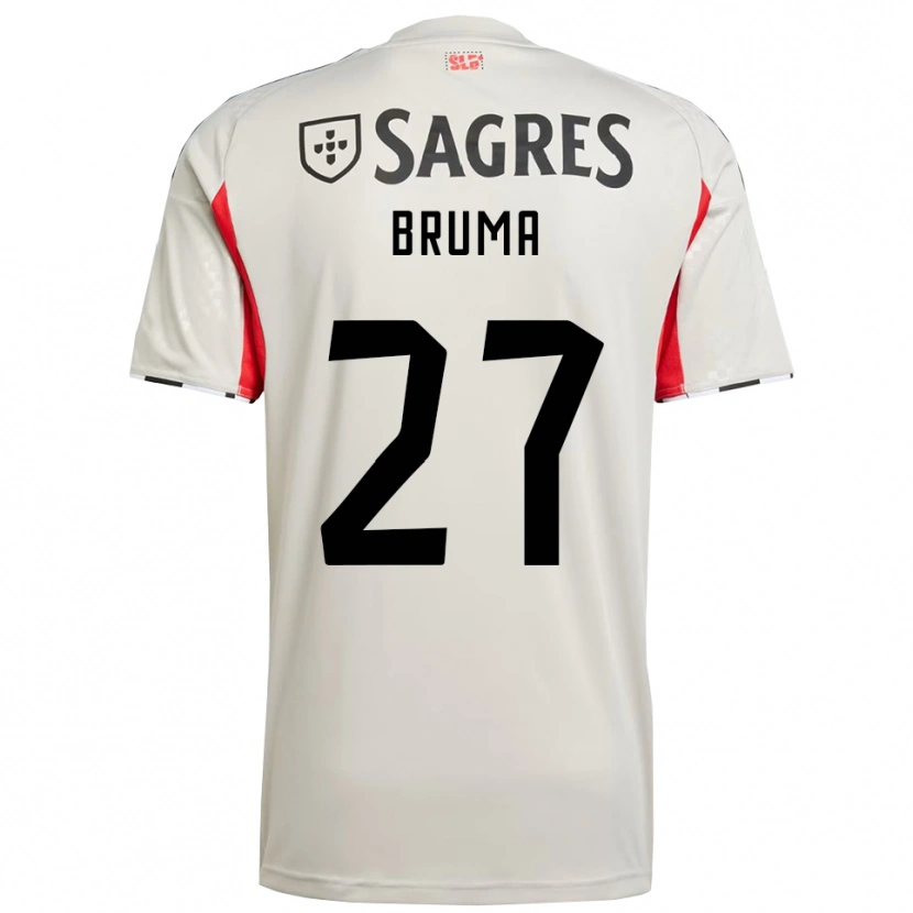 Danxen Criança Camisola Bruma #27 Branco Sujo Vermelho Alternativa 2025/26 Camisa Brasil