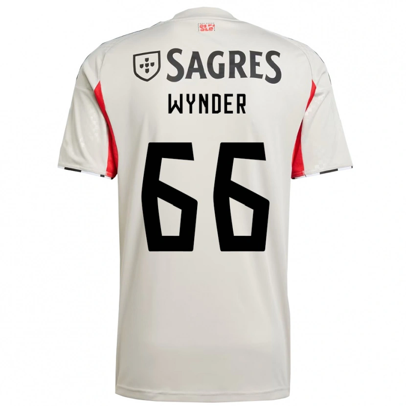 Danxen Criança Camisola Joshua Wynder #66 Branco Sujo Vermelho Alternativa 2025/26 Camisa Brasil
