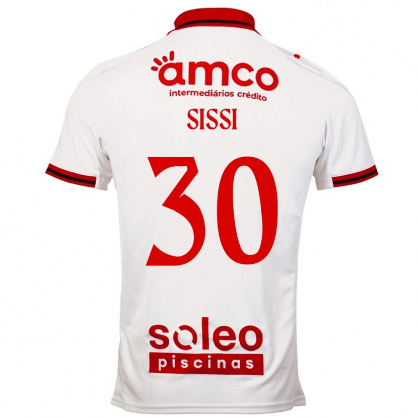 Danxen Criança Camisola Sissi #30 Branco Vermelho Alternativa 2025/26 Camisa Brasil