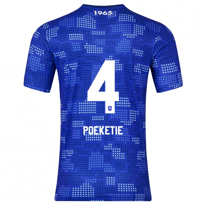 Danxen Criança Camisola Maik Poeketie #4 Azul Azul Celeste Alternativa 2025/26 Camisa Brasil
