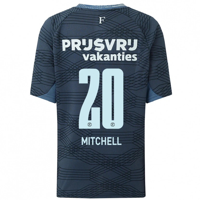Danxen Criança Camisola Jeyland Mitchell #20 Preto Cinza Alternativa 2025/26 Camisa Brasil