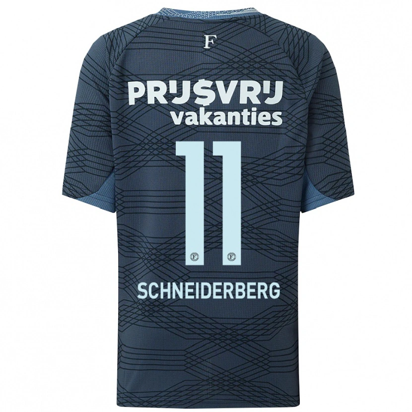 Danxen Criança Camisola July Schneiderberg #11 Preto Cinza Alternativa 2025/26 Camisa Brasil