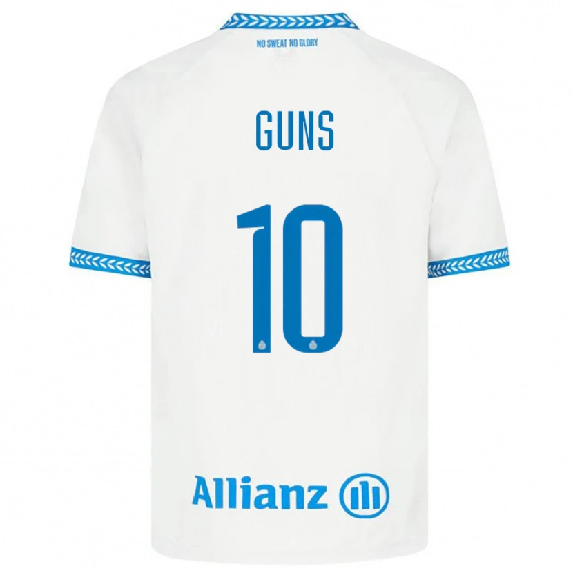 Danxen Criança Camisola Celien Guns #10 Azul Branco Alternativa 2025/26 Camisa Brasil
