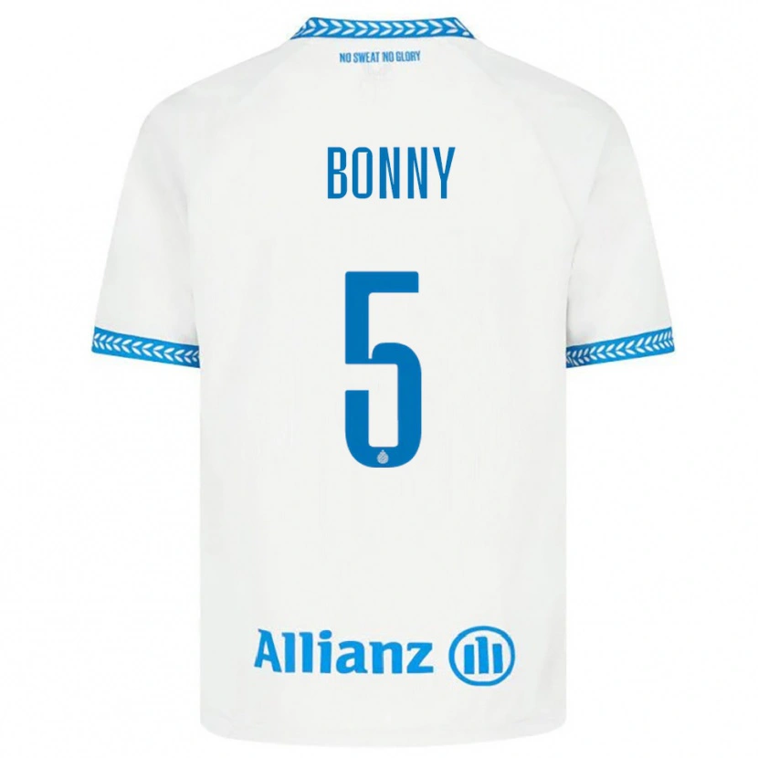 Danxen Criança Camisola Chionne Bonny #5 Azul Branco Alternativa 2025/26 Camisa Brasil
