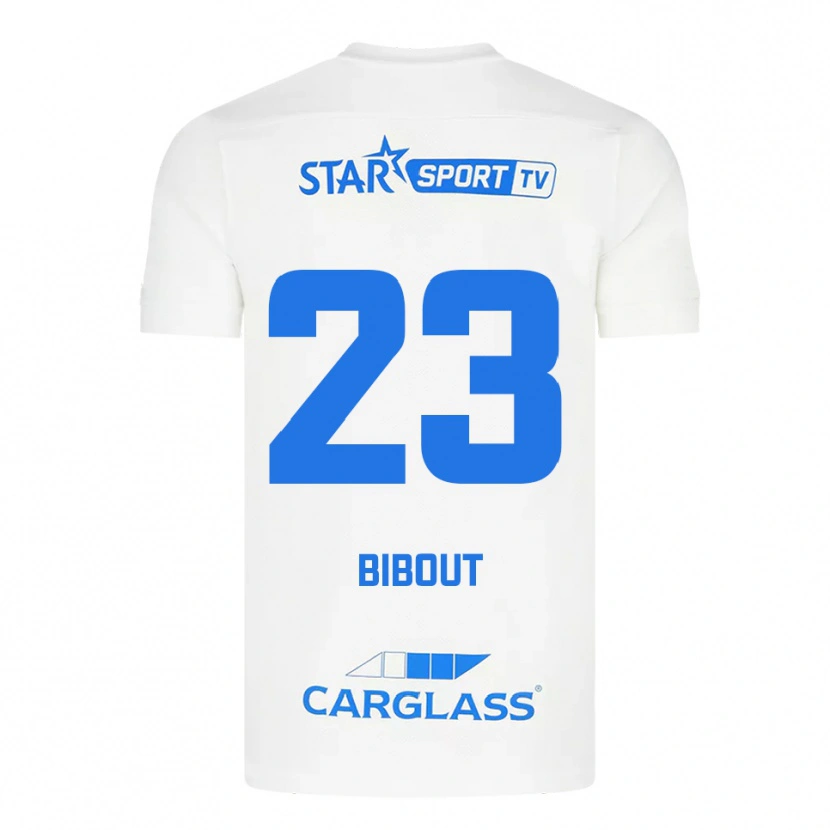 Danxen Criança Camisola Aaron Bibout #23 Branco Azul Alternativa 2025/26 Camisa Brasil