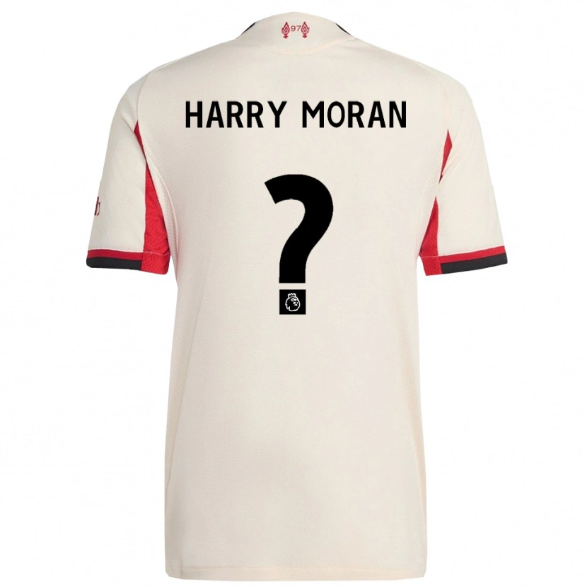 Danxen Criança Camisola Harry Moran #0 Branco Preto Alternativa 2025/26 Camisa Brasil