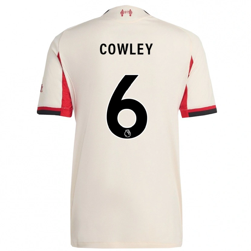 Danxen Criança Camisola Ryan Cowley #6 Branco Preto Alternativa 2025/26 Camisa Brasil