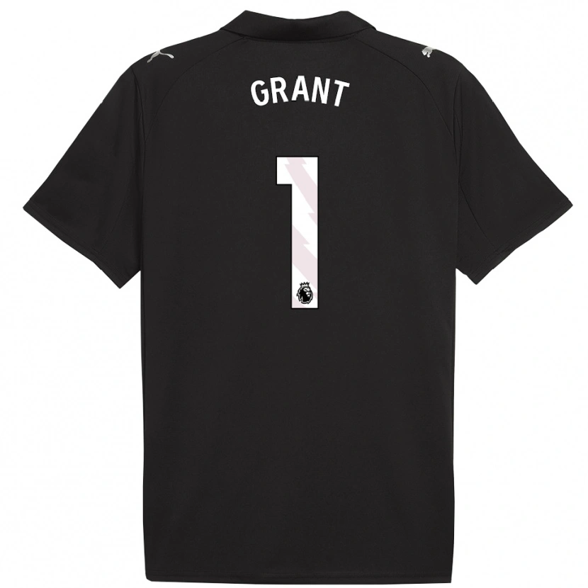 Danxen Criança Camisola True Grant #1 Preto Branco Alternativa 2025/26 Camisa Brasil