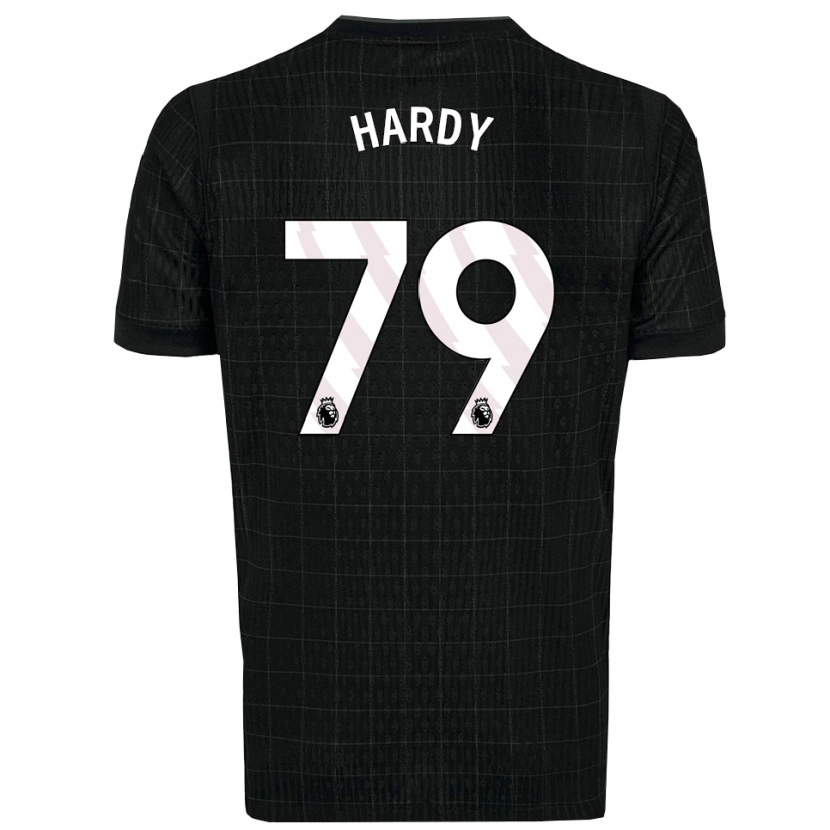 Danxen Criança Camisola Malachi Hardy #79 Preto Cinza Alternativa 2025/26 Camisa Brasil