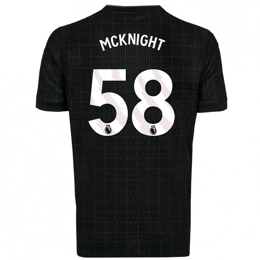 Danxen Criança Camisola Maxwell Mcknight #58 Preto Cinza Alternativa 2025/26 Camisa Brasil