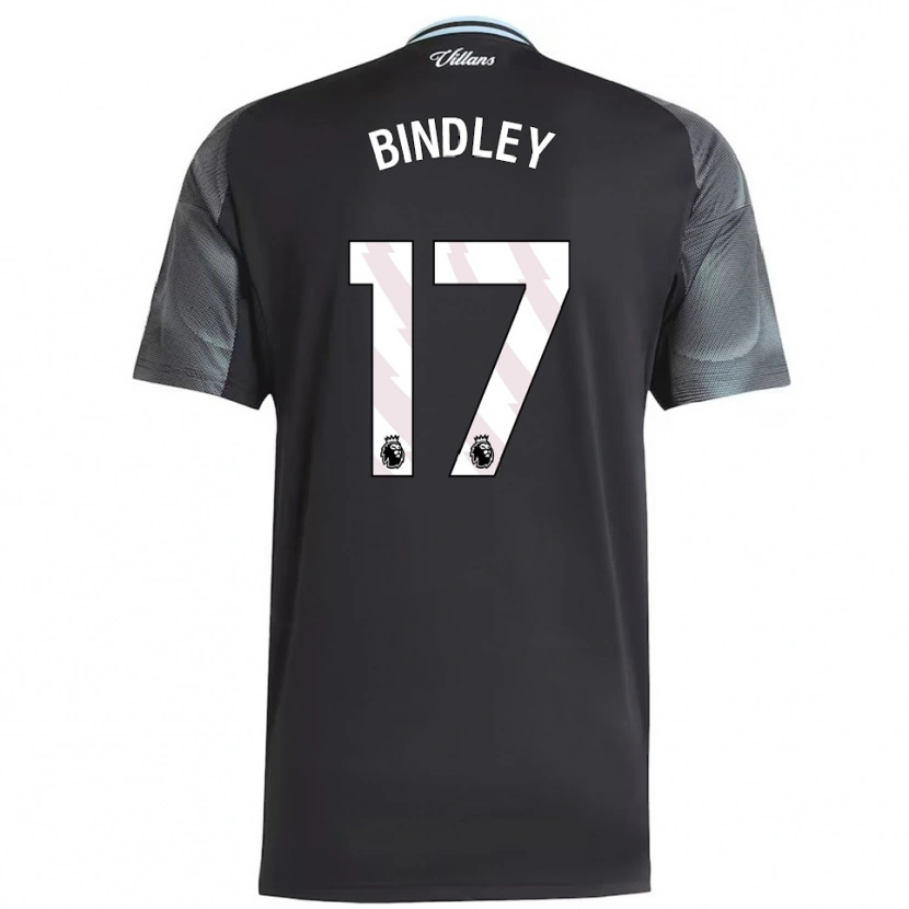 Danxen Criança Camisola Oliver Bindley #17 Preto Azul Celeste Alternativa 2025/26 Camisa Brasil