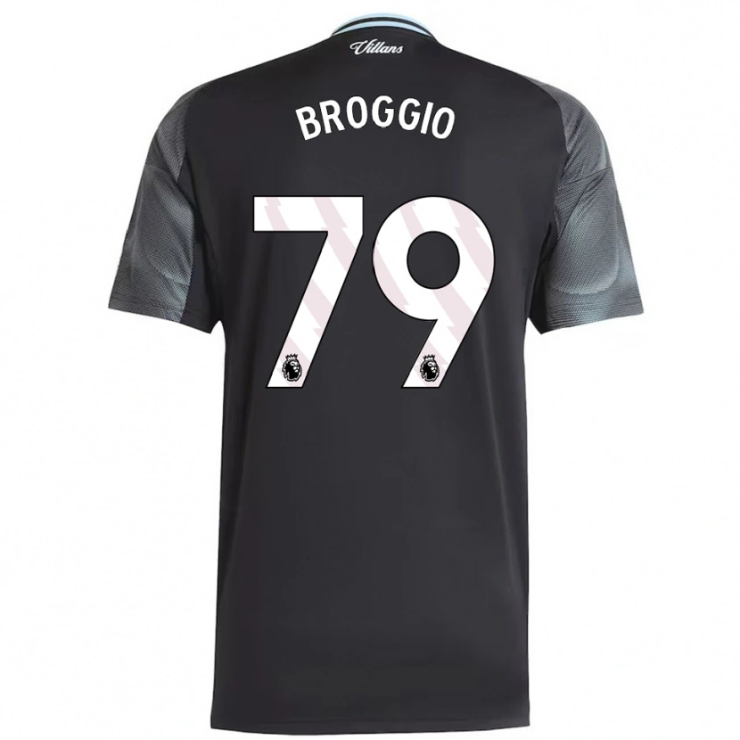 Danxen Criança Camisola Ben Broggio #79 Preto Azul Celeste Alternativa 2025/26 Camisa Brasil