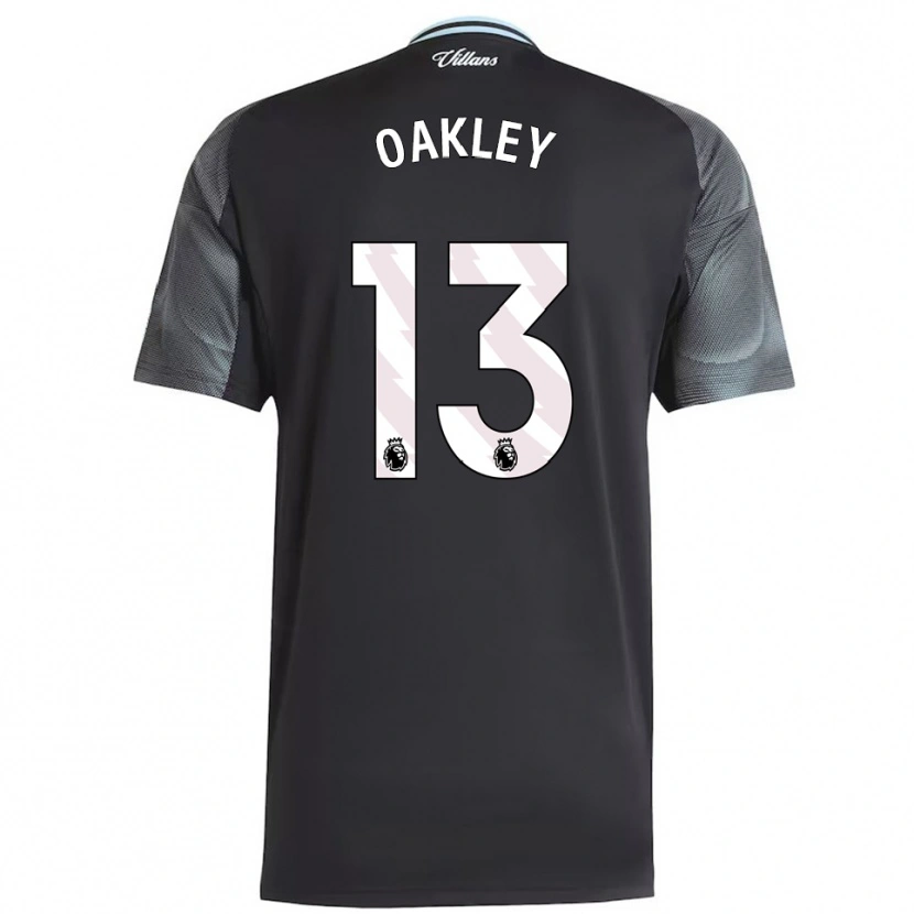 Danxen Criança Camisola Rhys Oakley #13 Preto Azul Celeste Alternativa 2025/26 Camisa Brasil