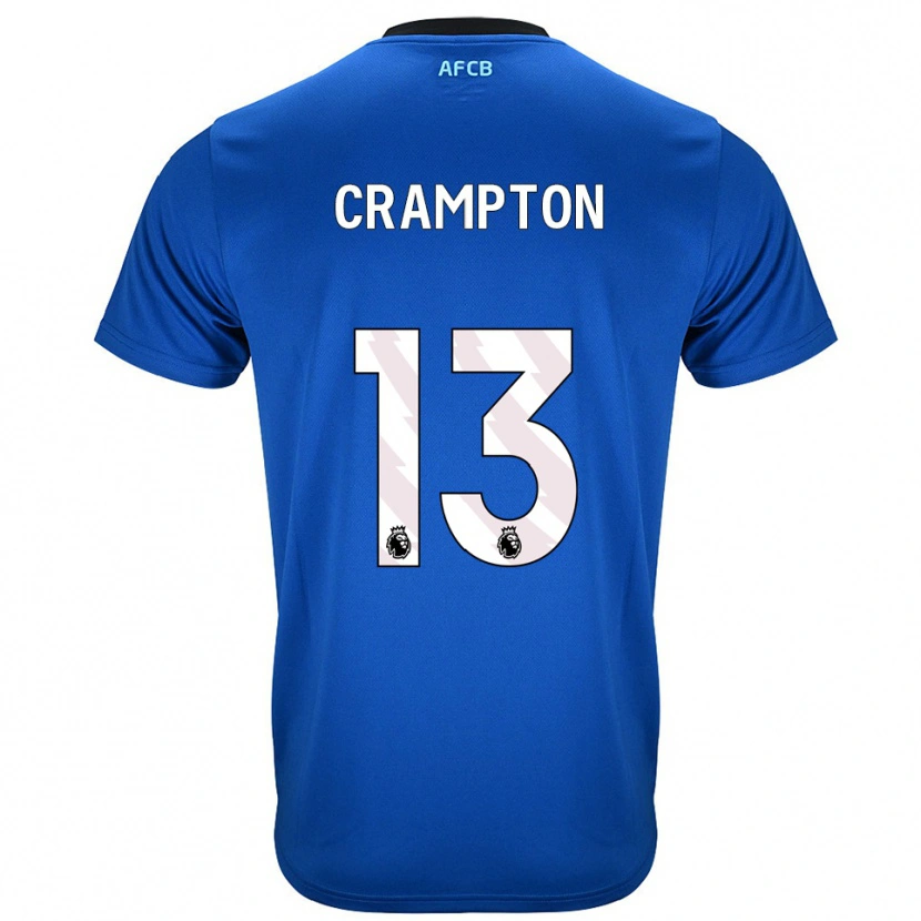 Danxen Criança Camisola Kai Crampton #13 Azul Preto Alternativa 2025/26 Camisa Brasil