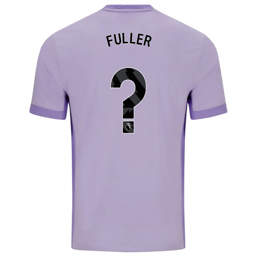 Danxen Criança Camisola Jaydon Fuller #0 Roxo Taro Branco Alternativa 2025/26 Camisa Brasil