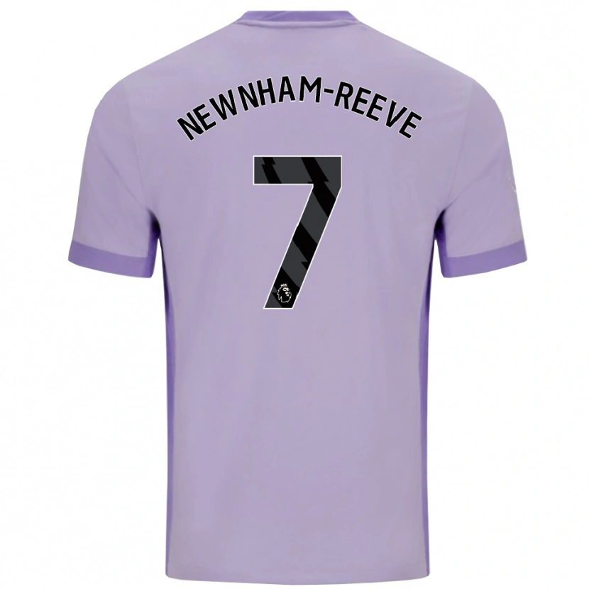 Danxen Criança Camisola Bode Newnham-Reeve #7 Roxo Taro Branco Alternativa 2025/26 Camisa Brasil